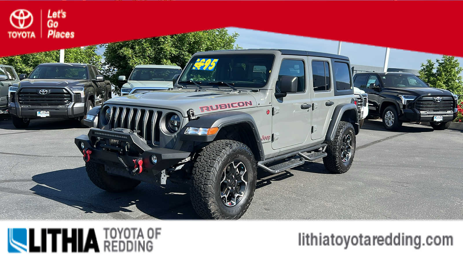 used 2023 Jeep Wrangler car, priced at $41,995