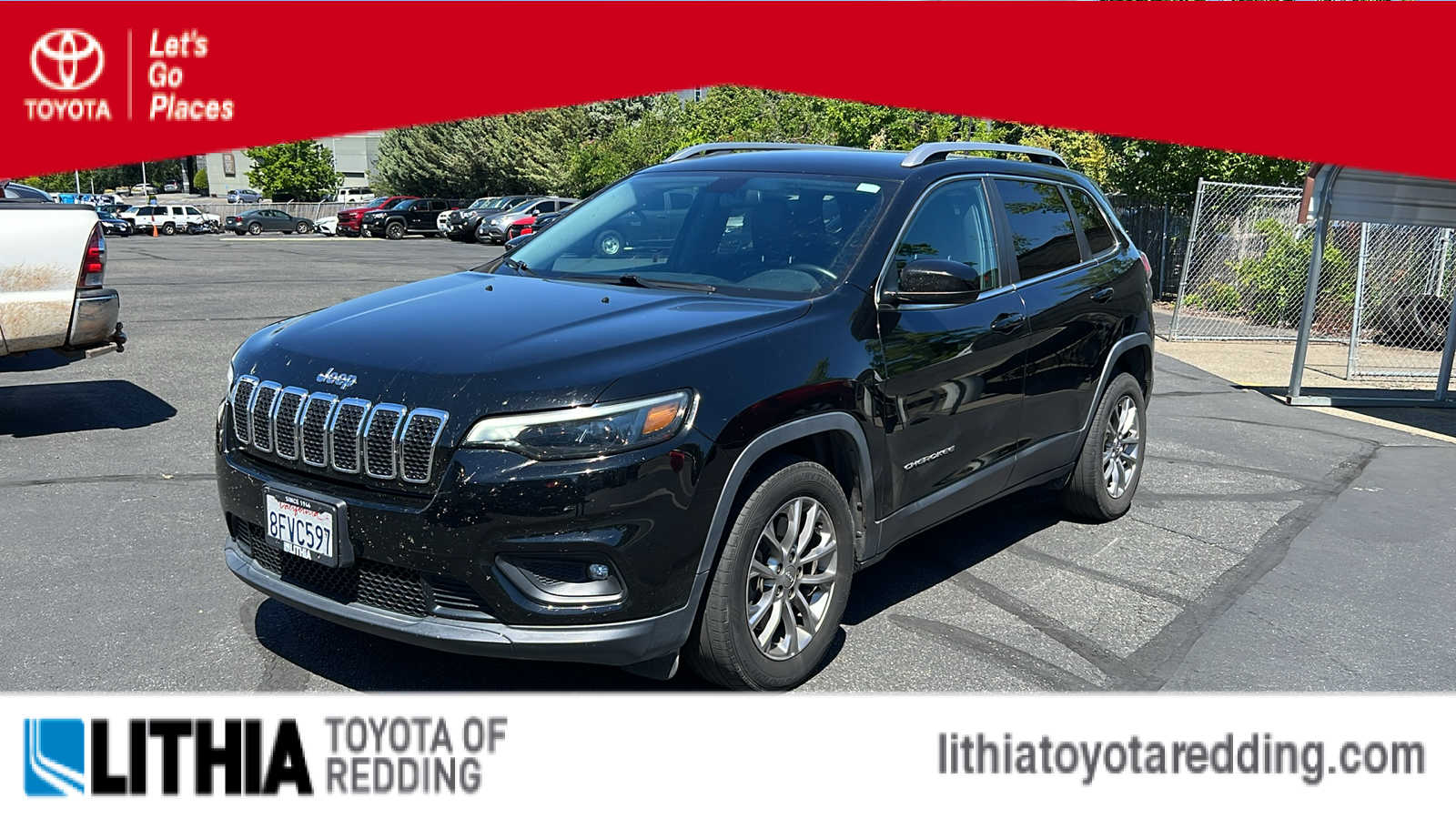 used 2019 Jeep Cherokee car, priced at $15,258