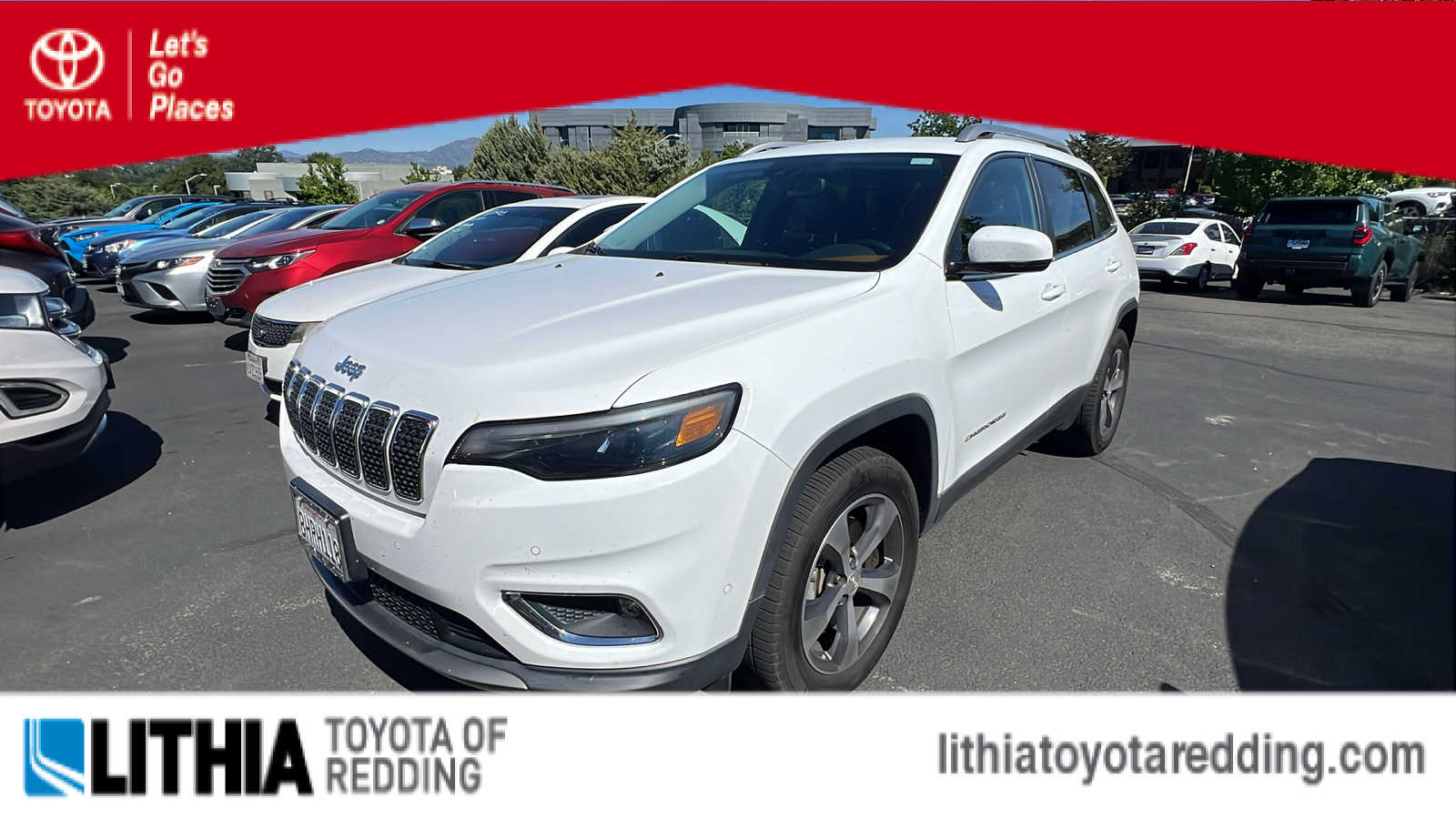 used 2019 Jeep Cherokee car, priced at $14,083