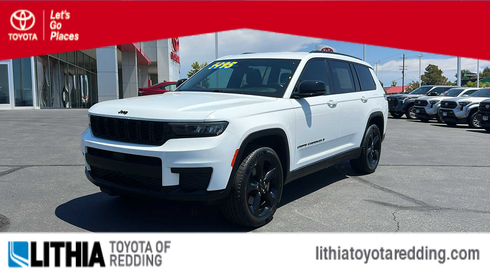 used 2021 Jeep Grand Cherokee L car, priced at $27,995
