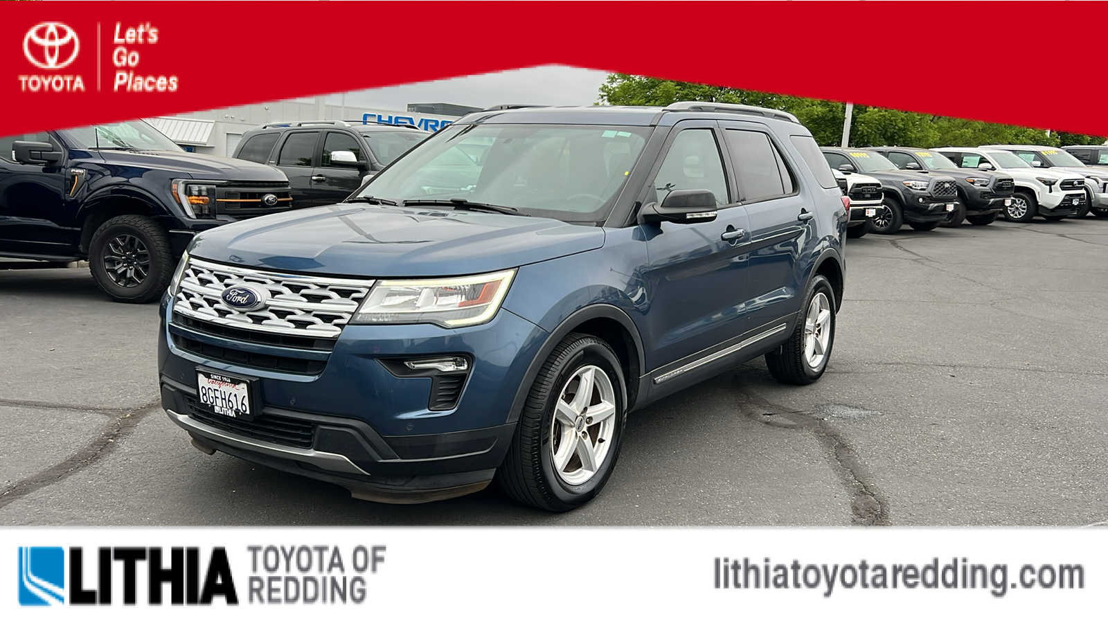 used 2018 Ford Explorer car, priced at $16,995