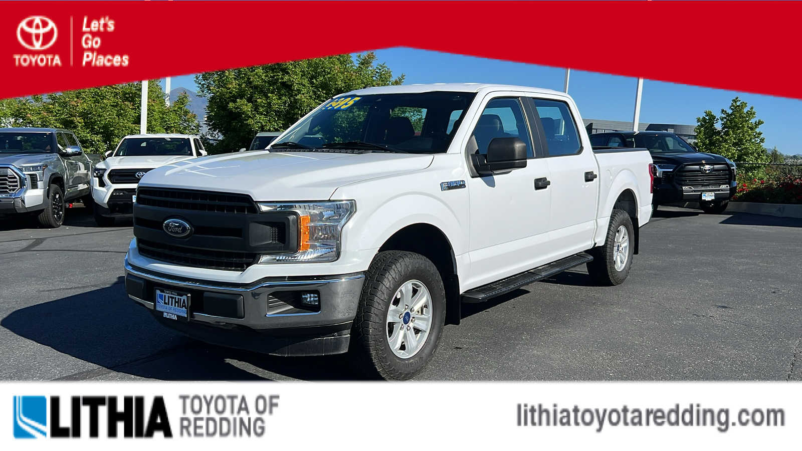 used 2019 Ford F-150 car, priced at $23,998