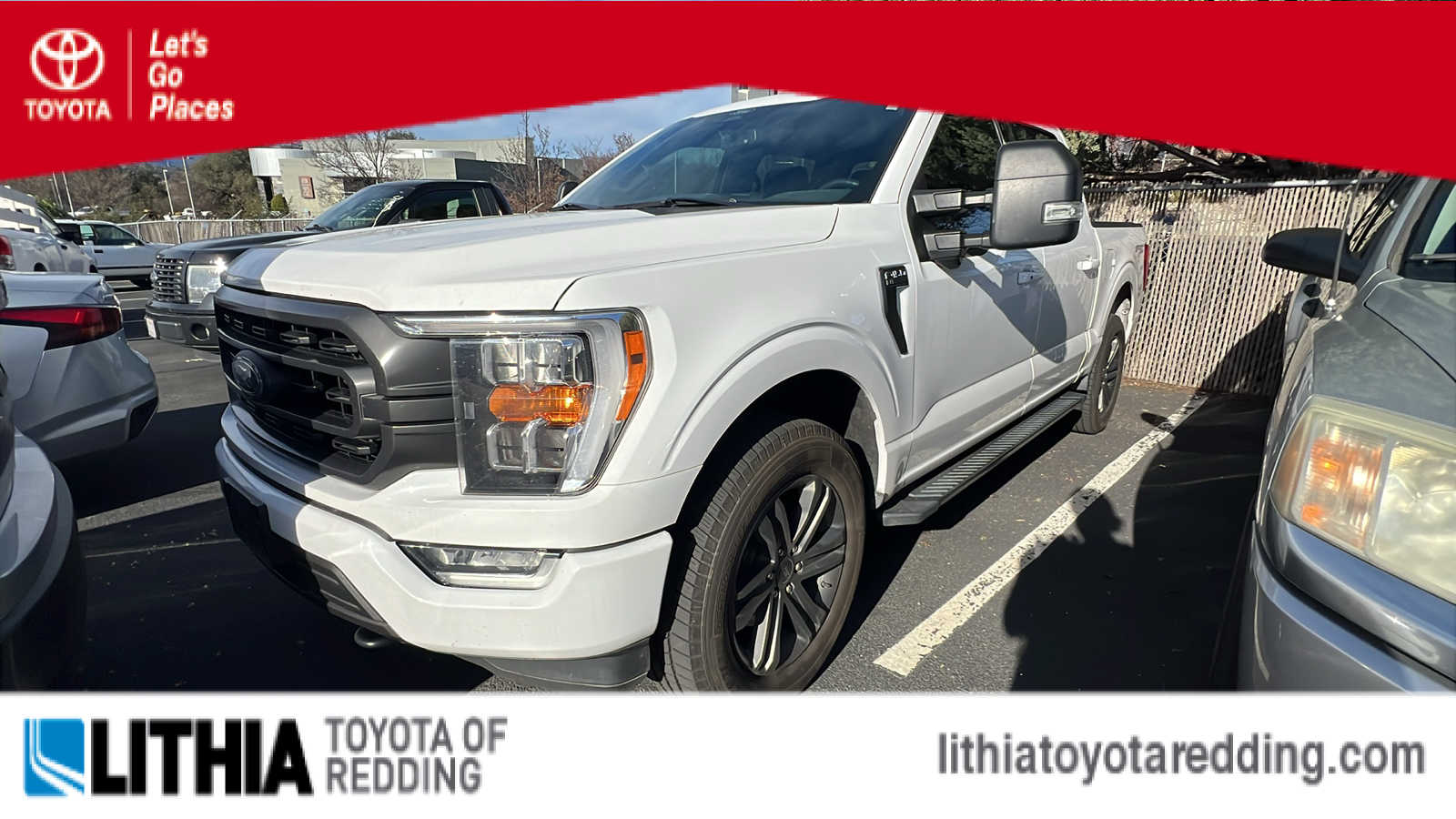 used 2021 Ford F-150 car, priced at $34,995