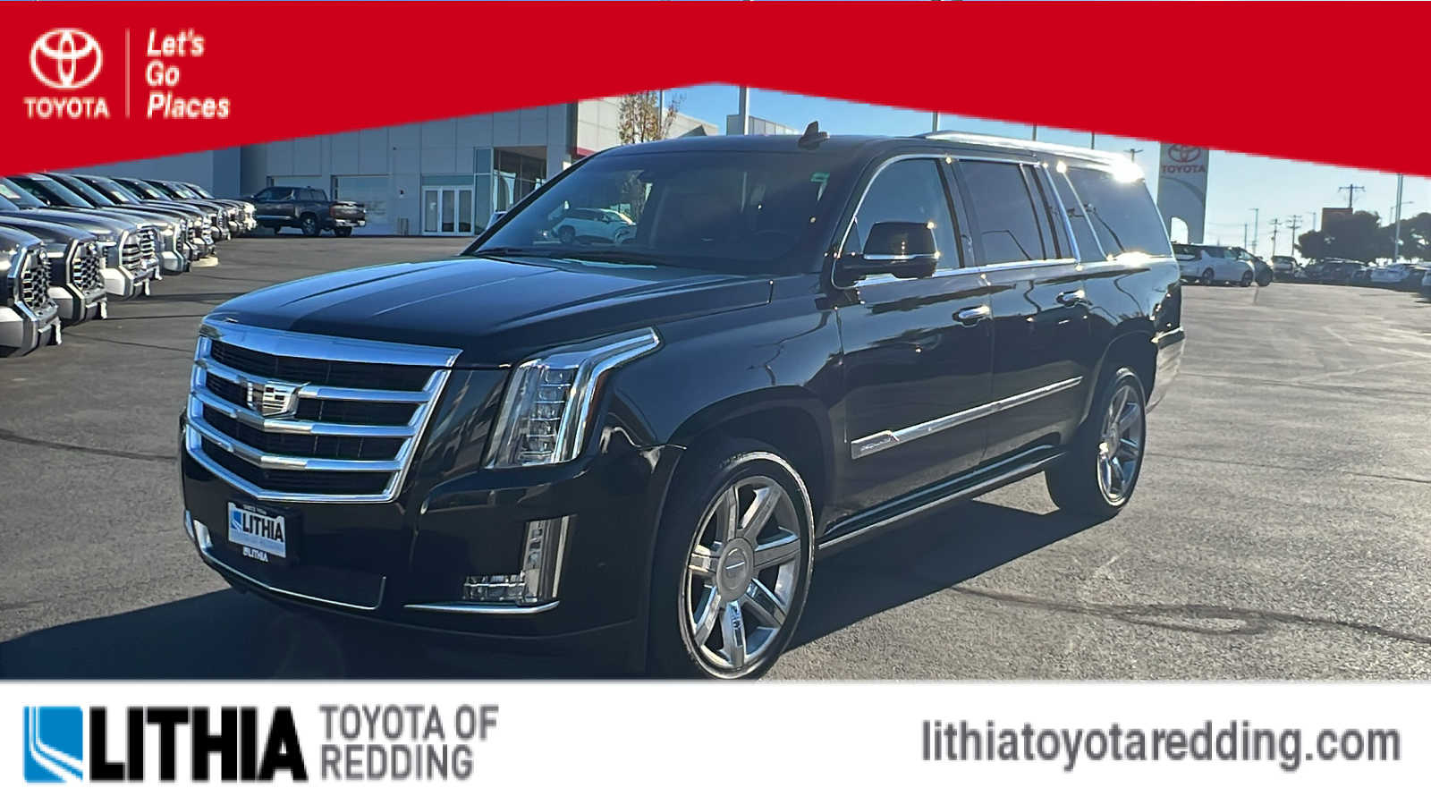 used 2018 Cadillac Escalade ESV car, priced at $33,995