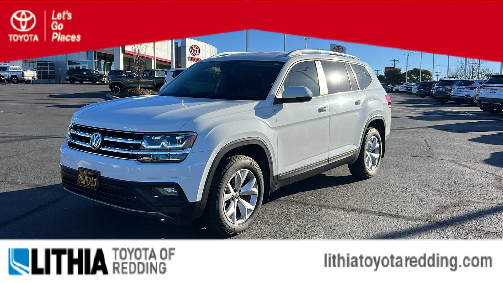 used 2018 Volkswagen Atlas car, priced at $16,995