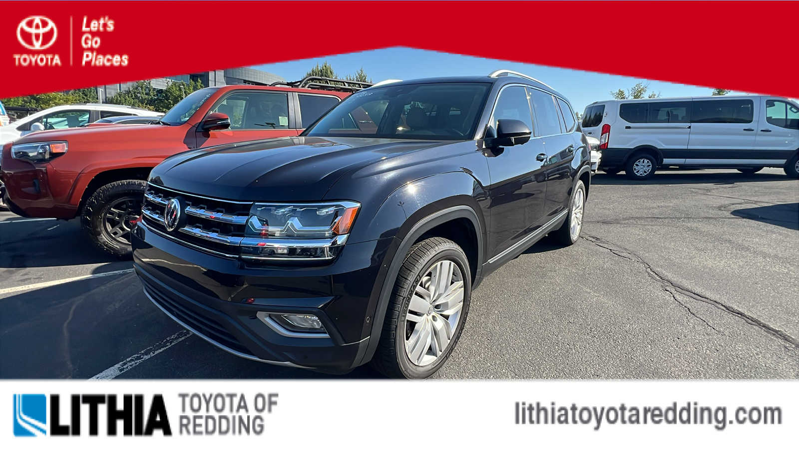 used 2019 Volkswagen Atlas car, priced at $20,352