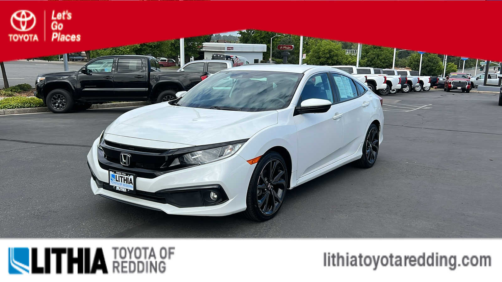 used 2021 Honda Civic car, priced at $24,995