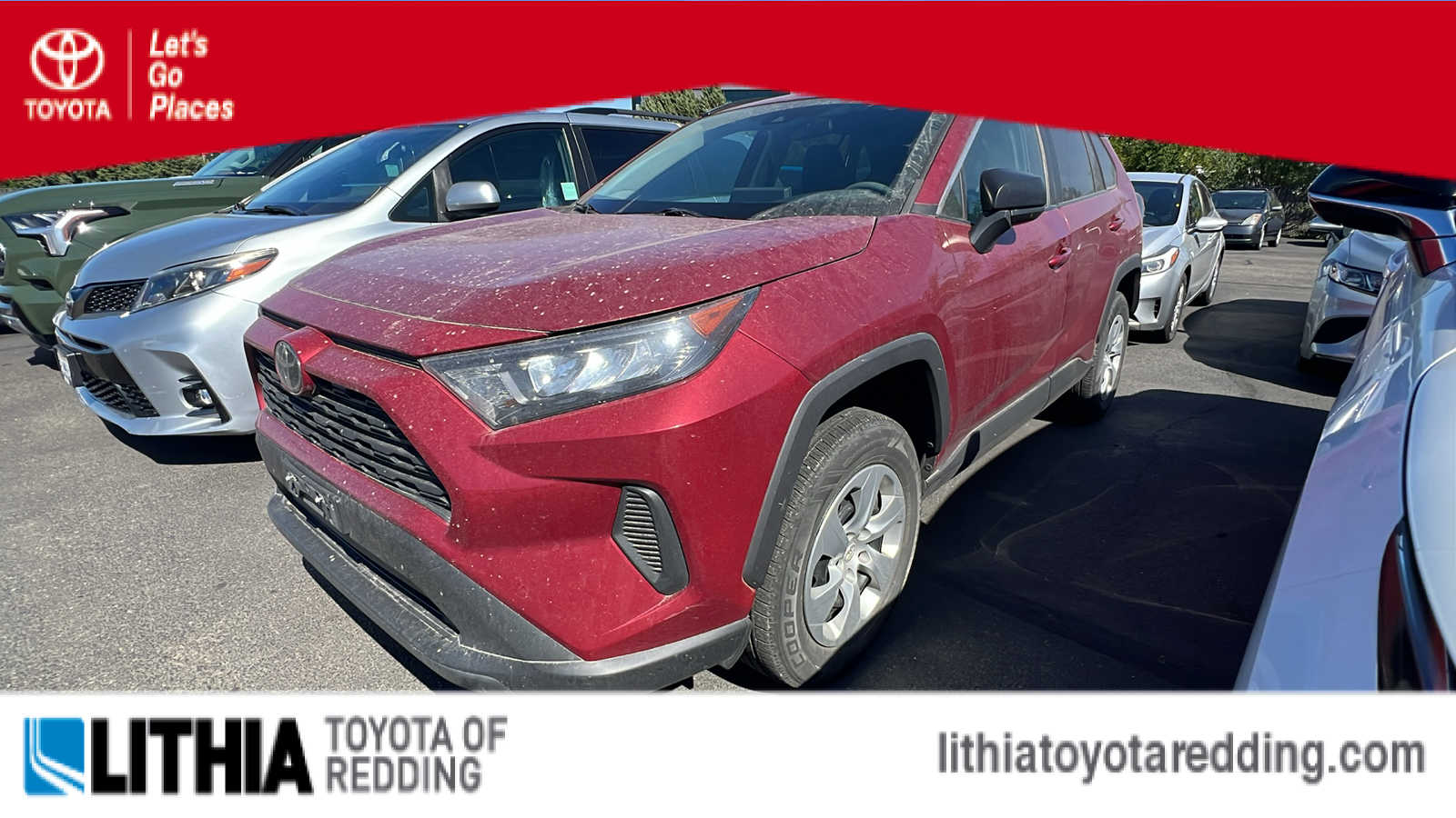 used 2021 Toyota RAV4 car, priced at $24,495