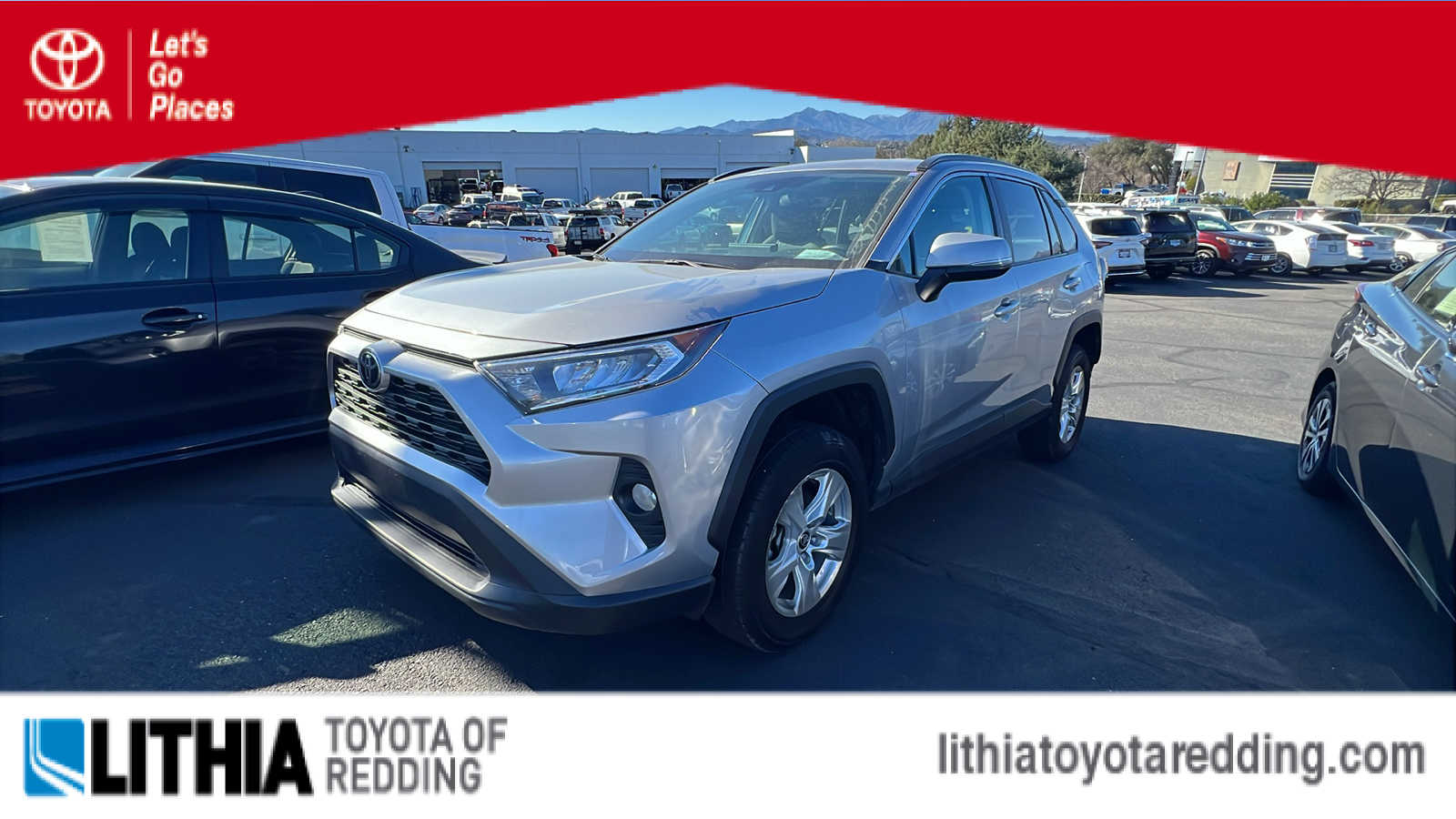 used 2021 Toyota RAV4 car, priced at $26,995