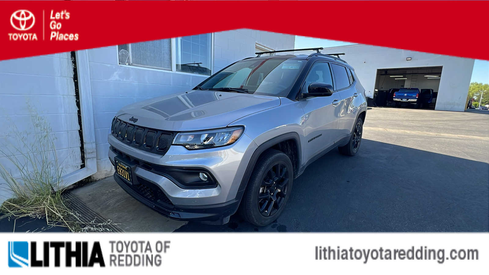used 2022 Jeep Compass car, priced at $25,995