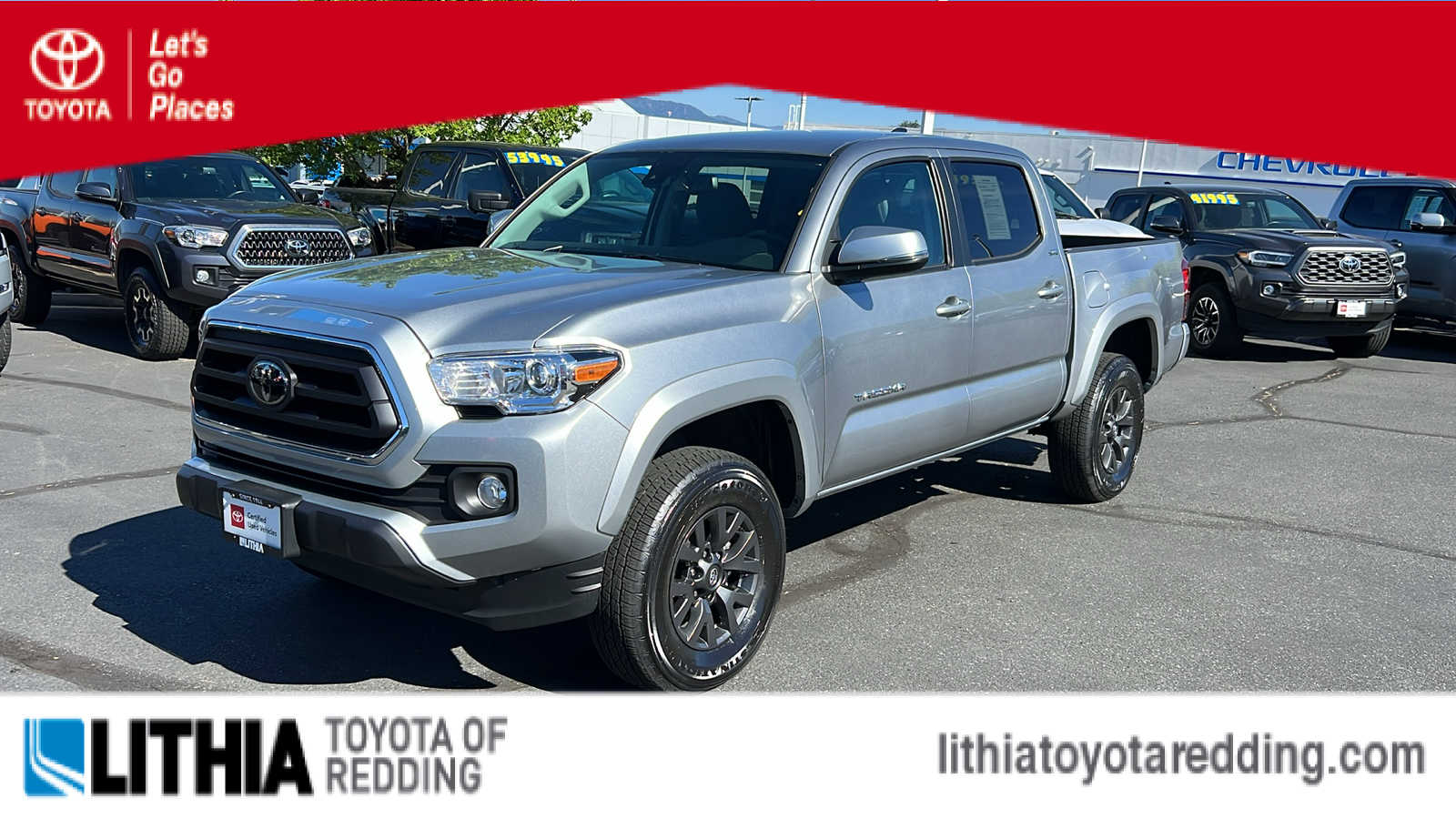 used 2023 Toyota Tacoma car, priced at $39,995