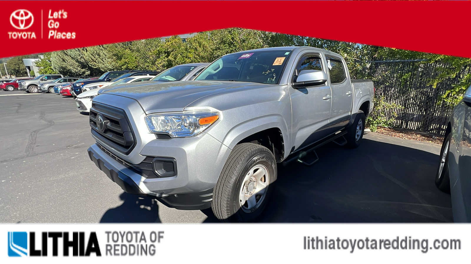 used 2021 Toyota Tacoma car, priced at $39,995