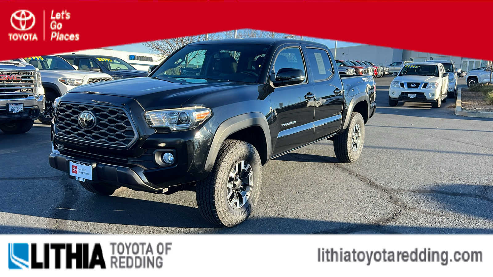 used 2023 Toyota Tacoma car, priced at $39,995