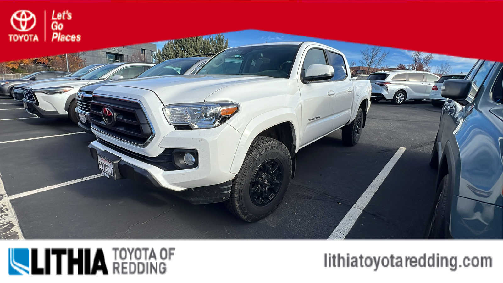 used 2022 Toyota Tacoma car, priced at $36,448