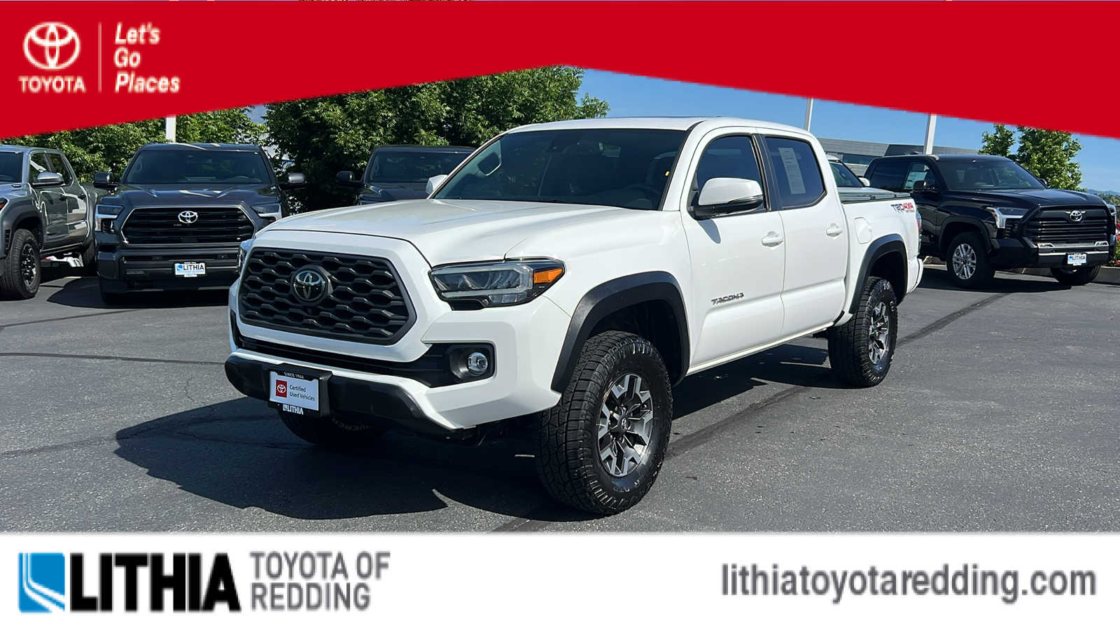 used 2021 Toyota Tacoma car, priced at $37,495
