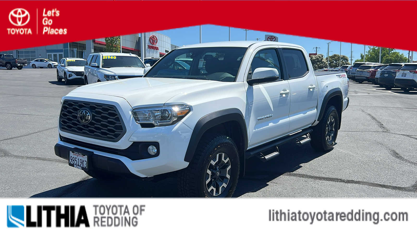 used 2021 Toyota Tacoma car, priced at $40,495