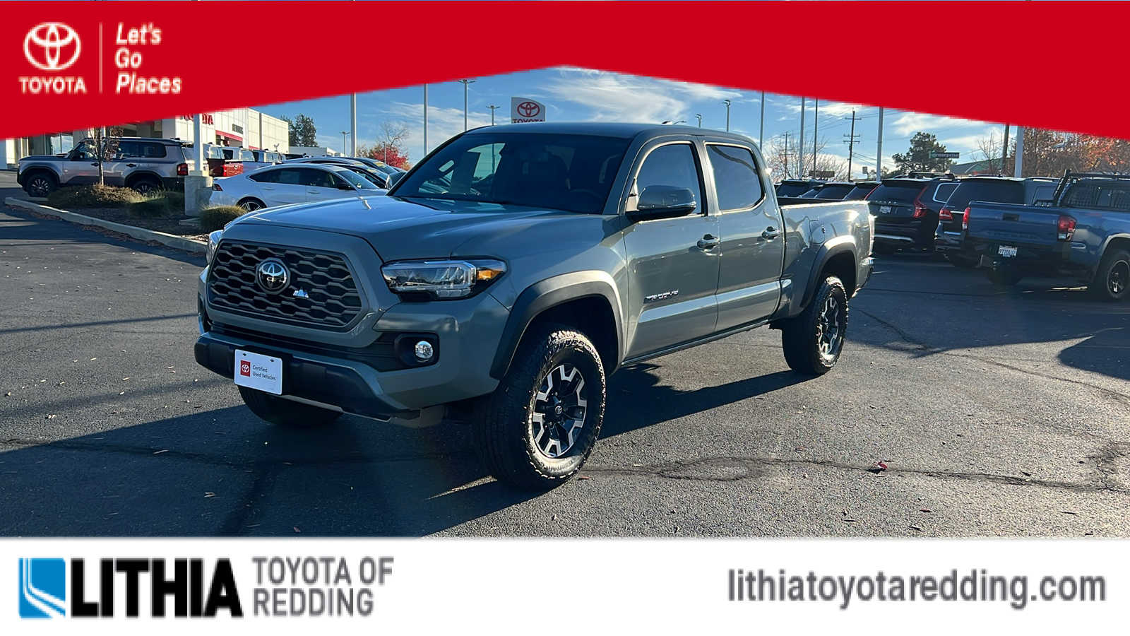 used 2023 Toyota Tacoma car, priced at $43,995