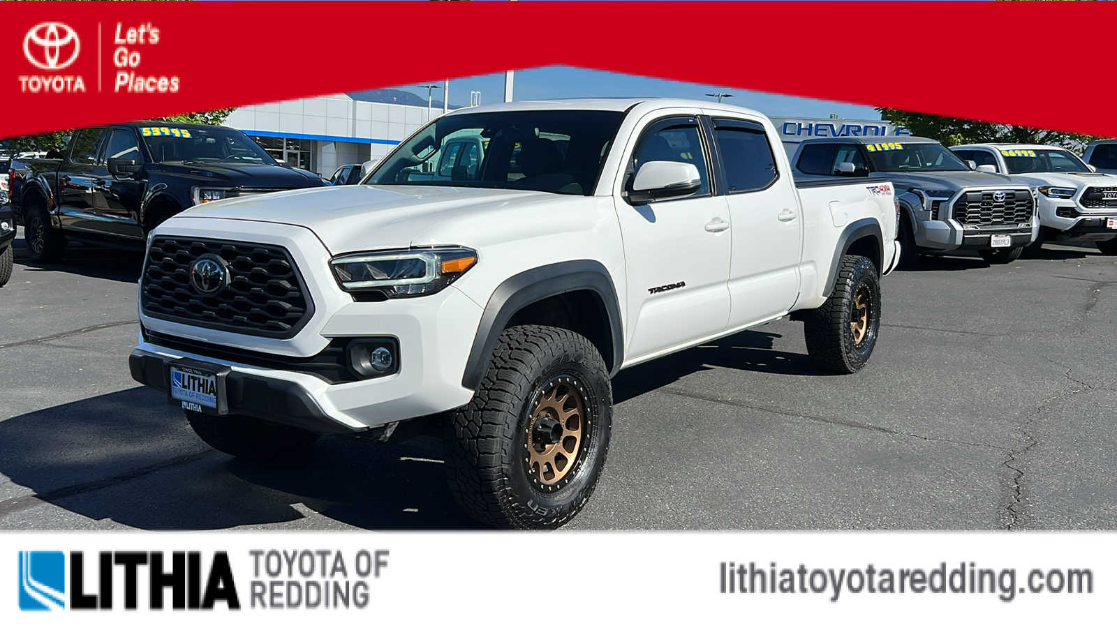 used 2021 Toyota Tacoma car, priced at $39,995