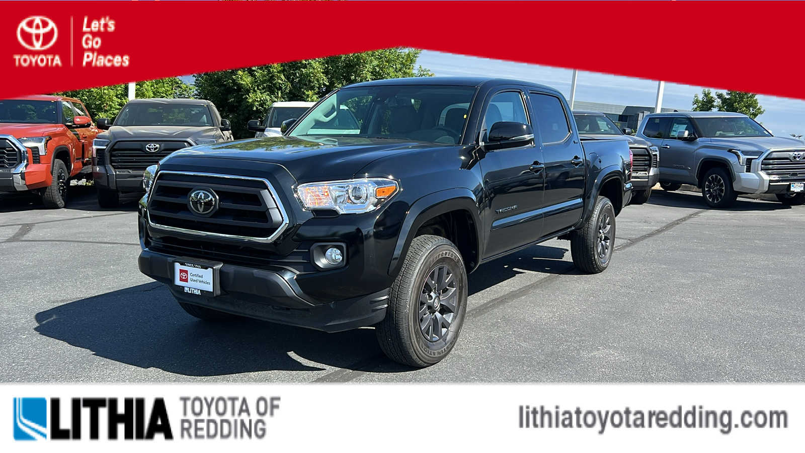 used 2023 Toyota Tacoma car, priced at $39,995