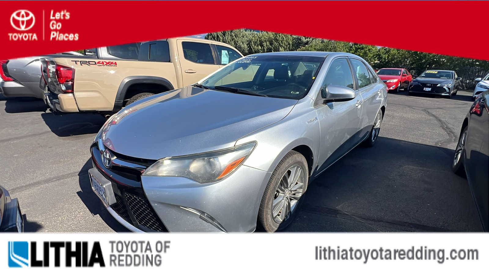 used 2015 Toyota Camry Hybrid car, priced at $12,995