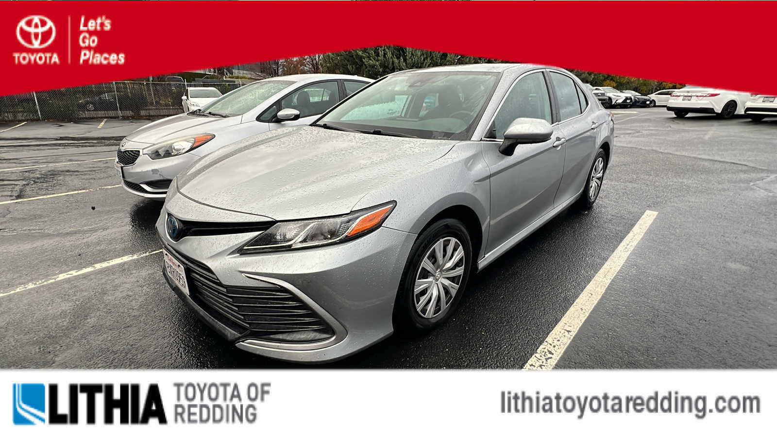 used 2021 Toyota Camry car, priced at $23,366