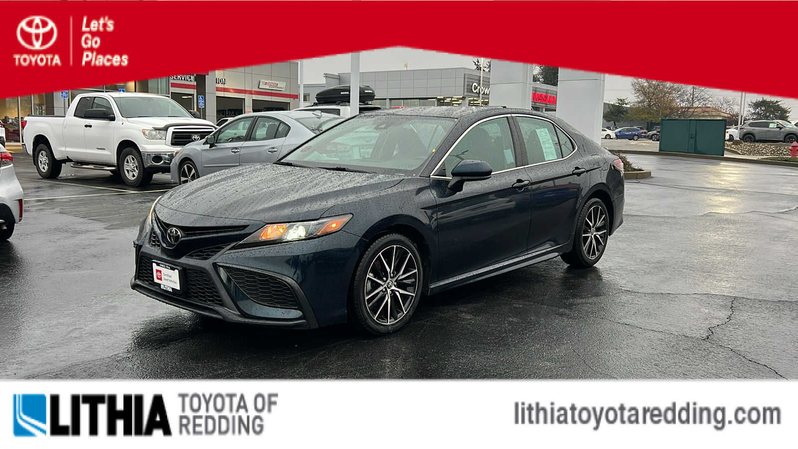 used 2021 Toyota Camry car, priced at $23,495