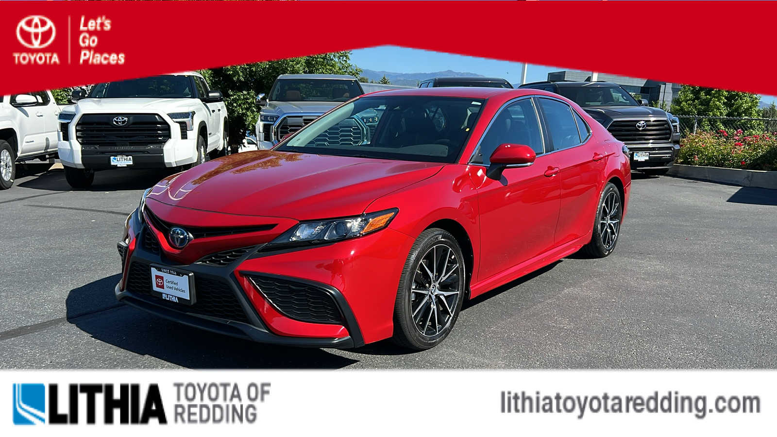 used 2022 Toyota Camry car, priced at $30,495