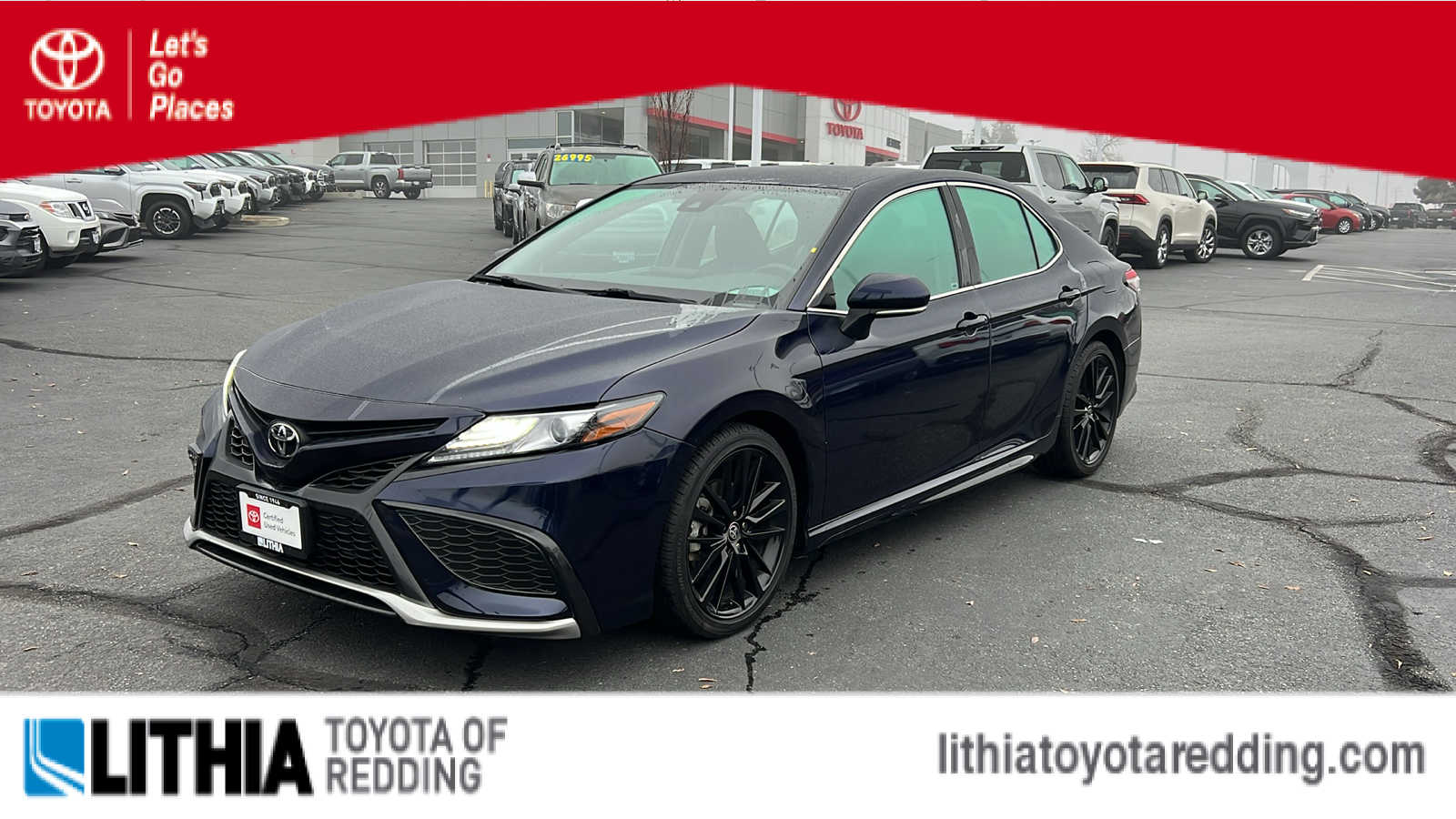 used 2021 Toyota Camry car, priced at $27,495