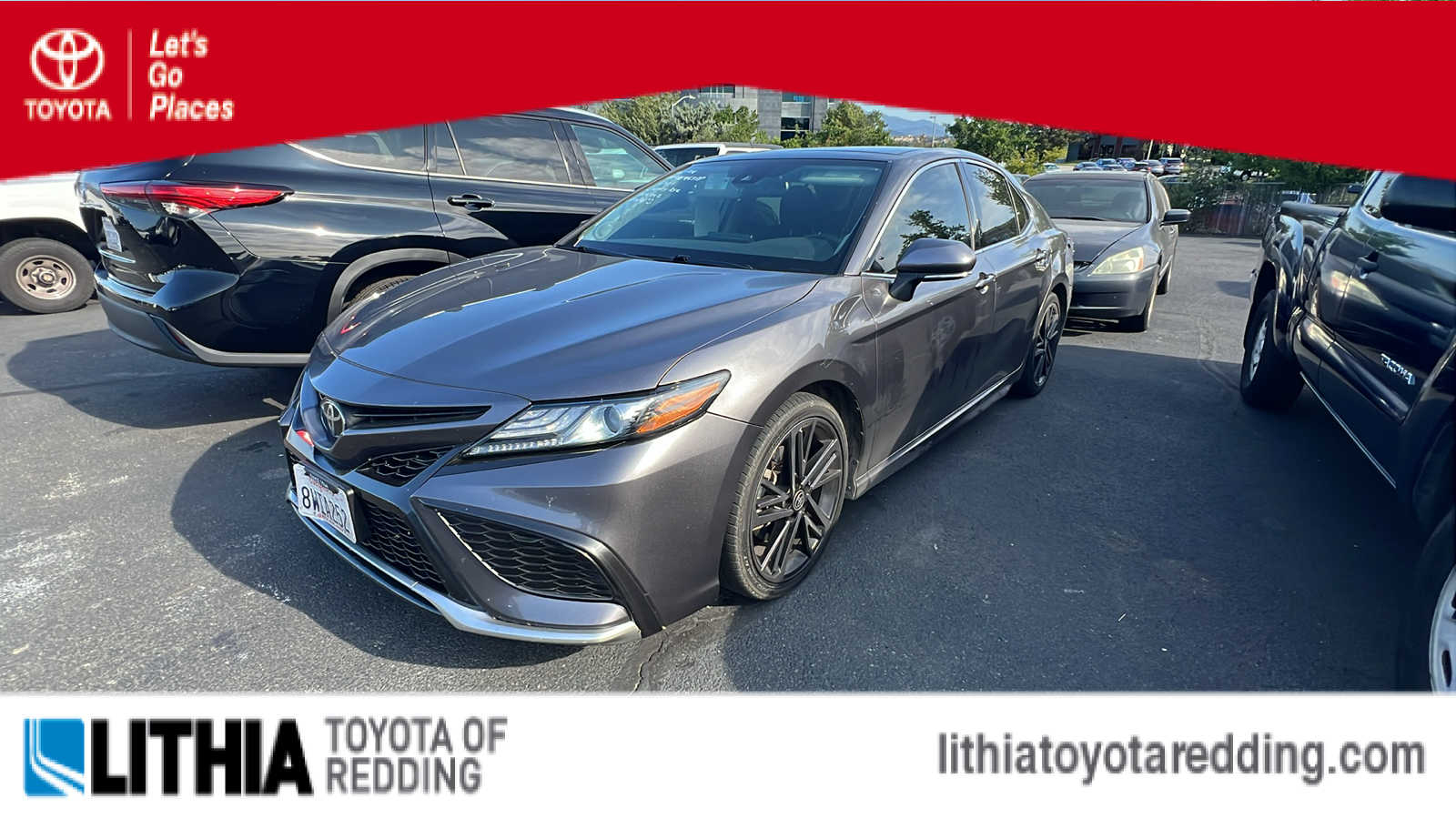 used 2021 Toyota Camry car, priced at $22,995