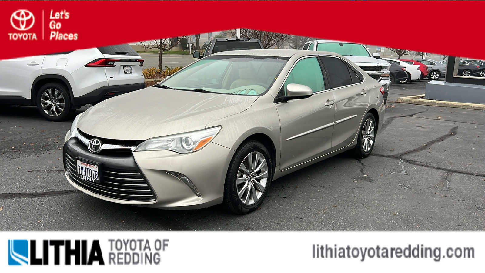 used 2015 Toyota Camry car, priced at $13,495