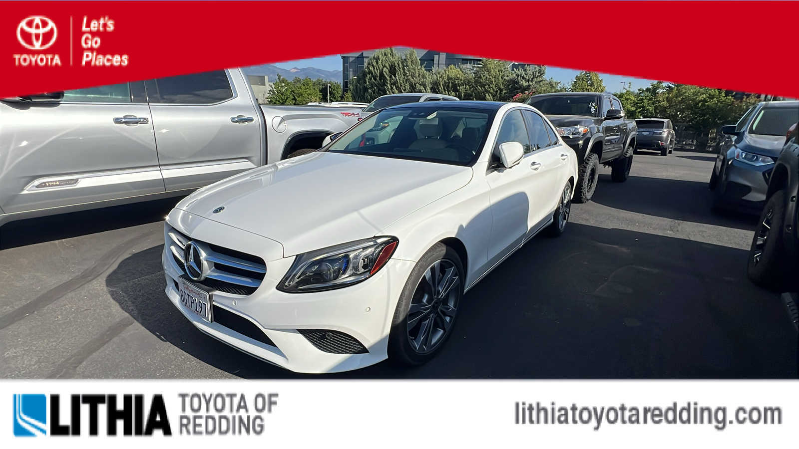 used 2019 Mercedes-Benz C-Class car, priced at $22,495