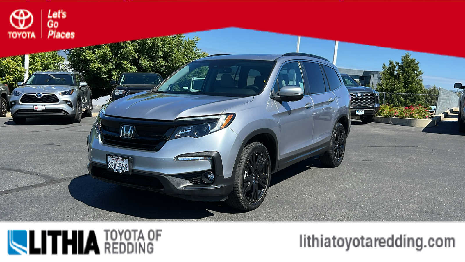 used 2021 Honda Pilot car, priced at $28,495