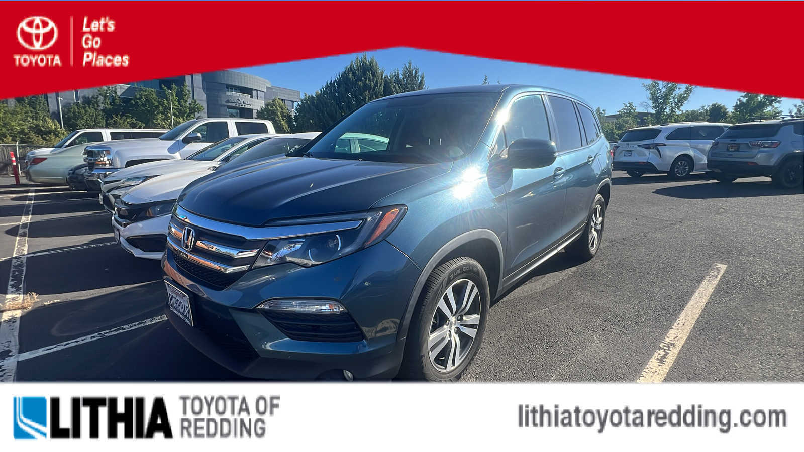 used 2018 Honda Pilot car, priced at $19,495