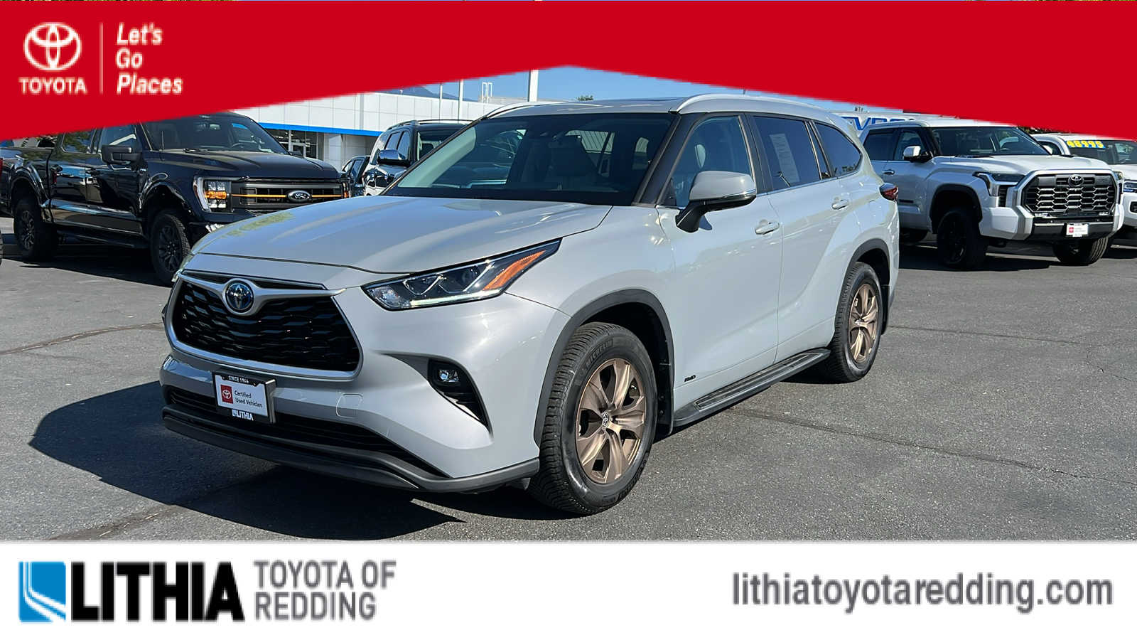used 2023 Toyota Highlander car, priced at $43,995
