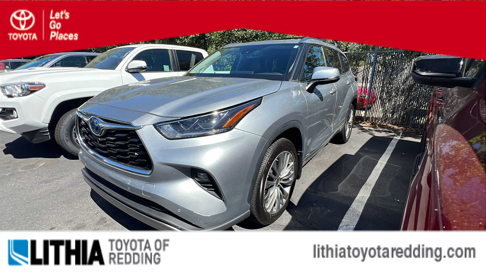 used 2022 Toyota Highlander car, priced at $49,995