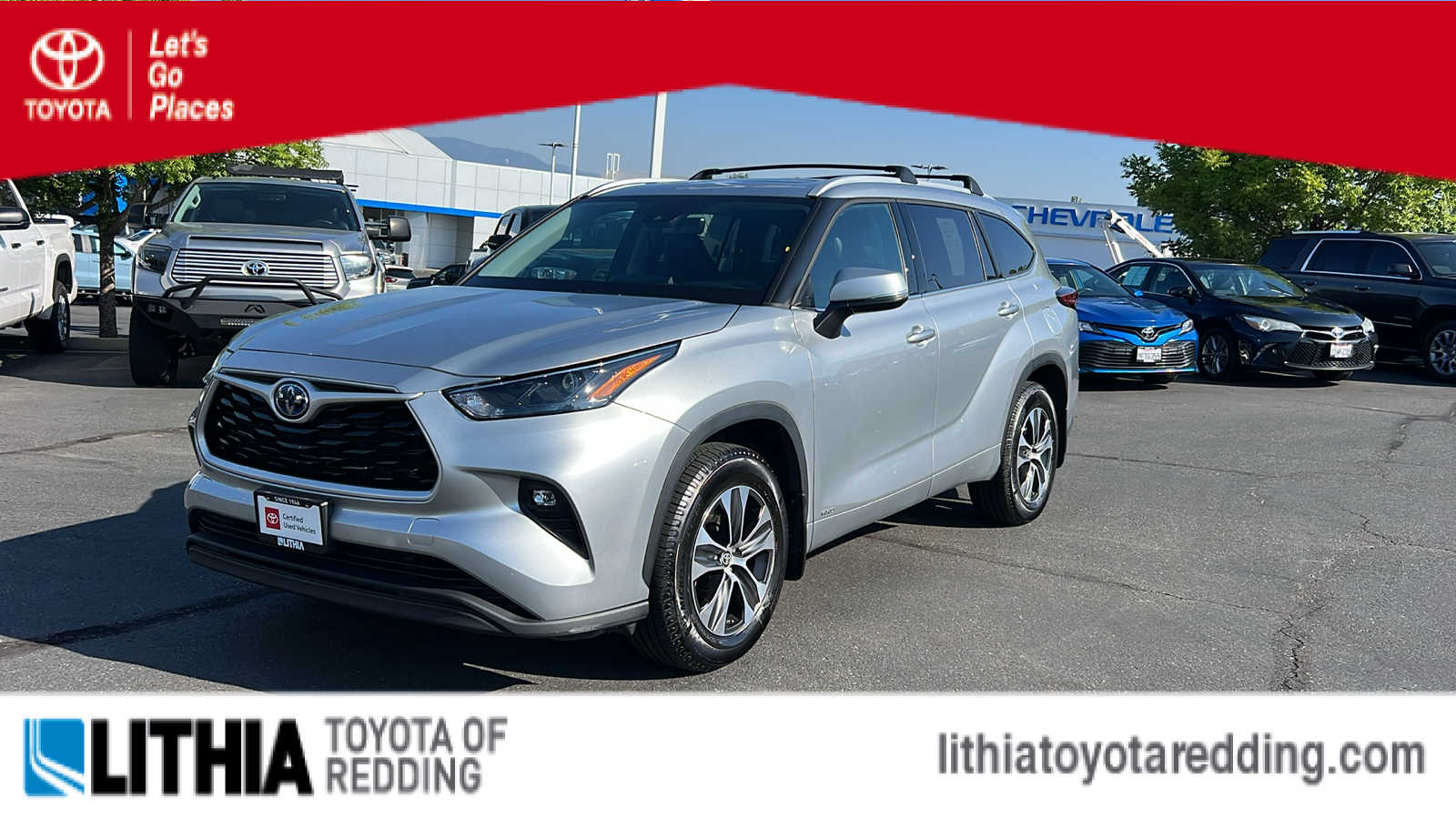 used 2022 Toyota Highlander car, priced at $41,995