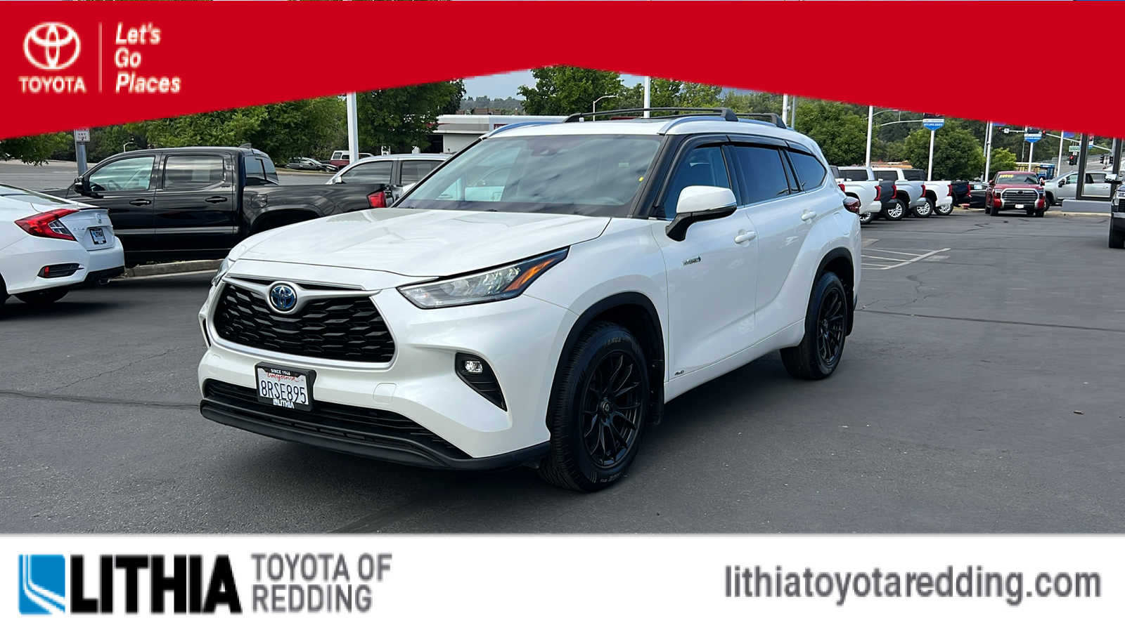 used 2020 Toyota Highlander car, priced at $36,995