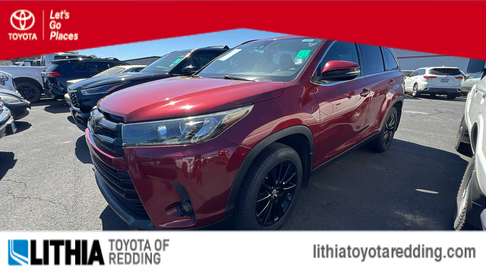 used 2019 Toyota Highlander car, priced at $27,995