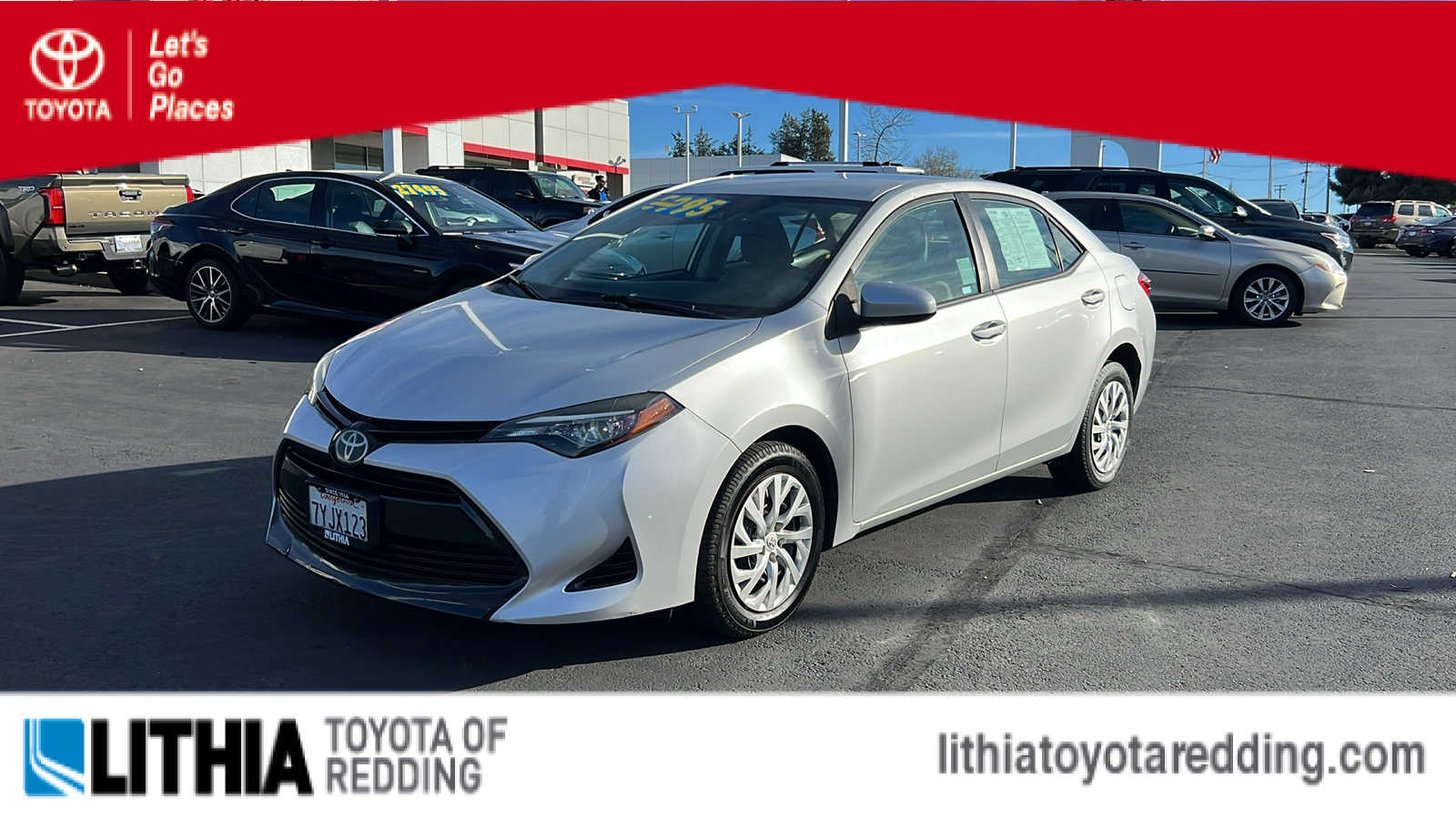 used 2017 Toyota Corolla car, priced at $13,495