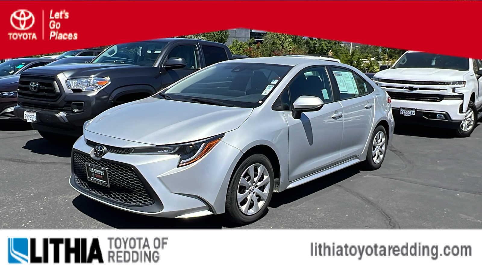 used 2021 Toyota Corolla car, priced at $23,421