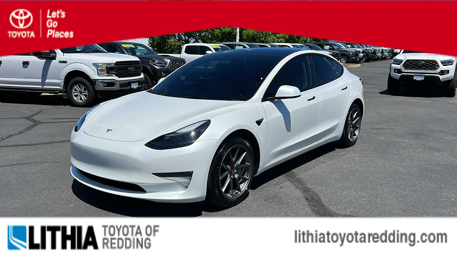 used 2023 Tesla Model 3 car, priced at $25,495