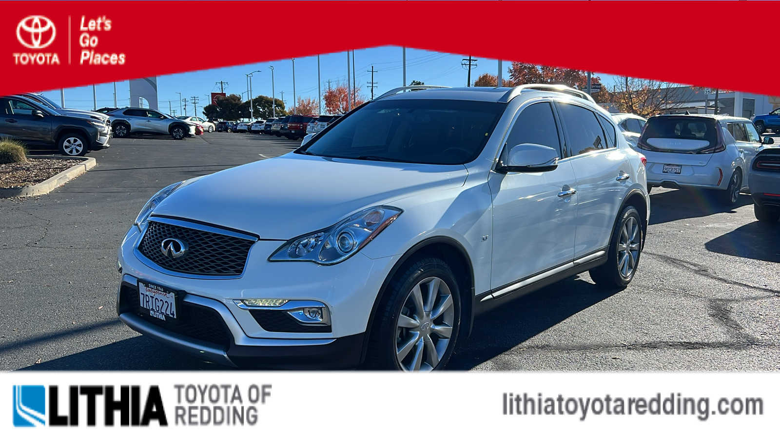 used 2016 INFINITI QX50 car, priced at $15,995