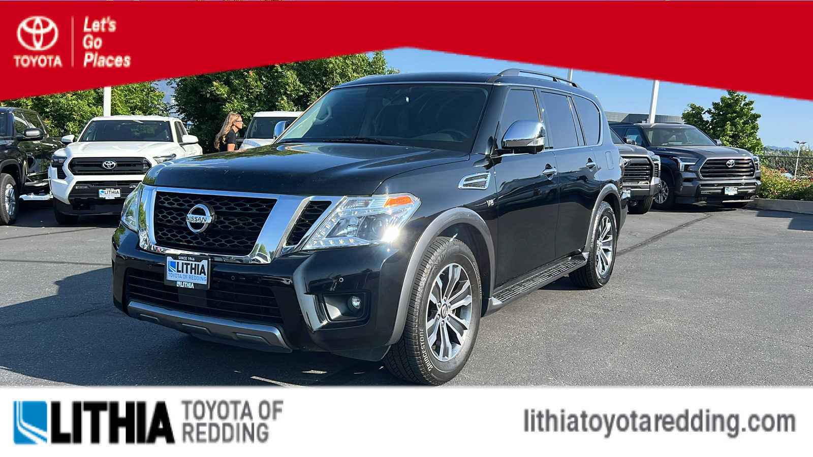 used 2020 Nissan Armada car, priced at $22,495