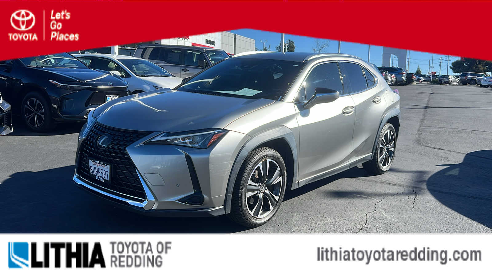 used 2021 Lexus UX car, priced at $24,495