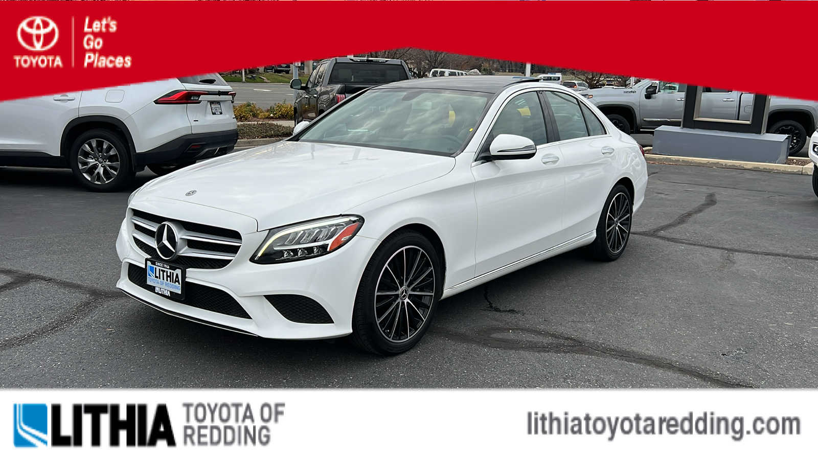 used 2020 Mercedes-Benz C-Class car, priced at $24,995