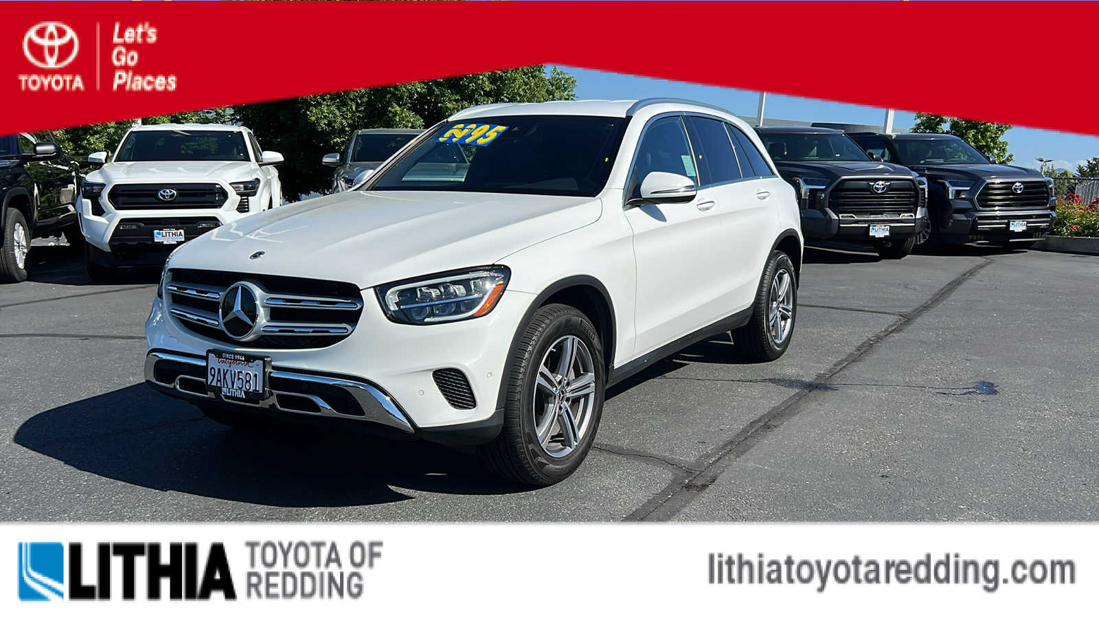 used 2022 Mercedes-Benz GLC car, priced at $28,995