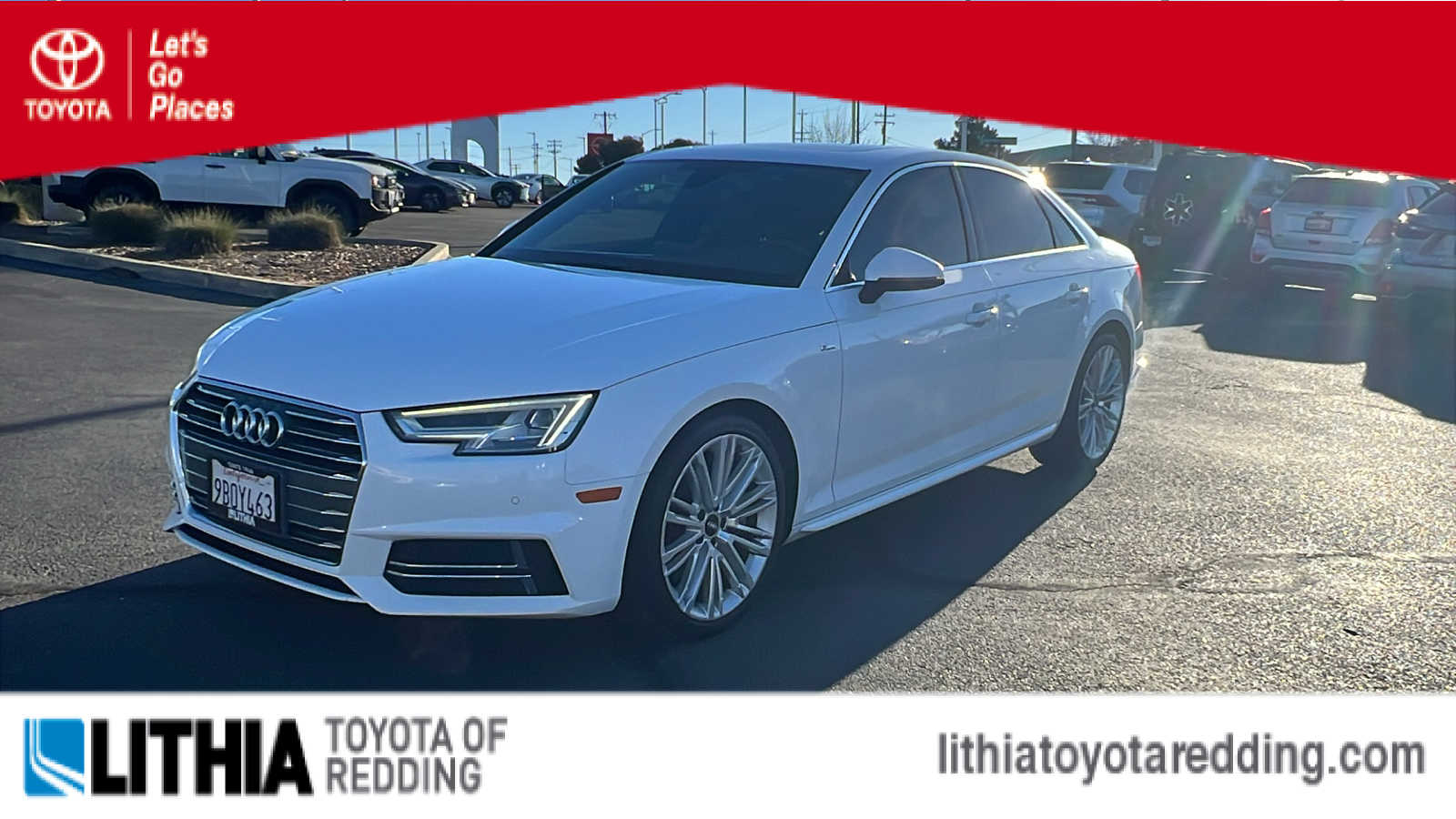 used 2017 Audi A4 car, priced at $16,995