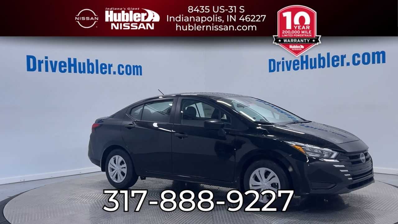 new 2025 Nissan Versa car, priced at $20,208