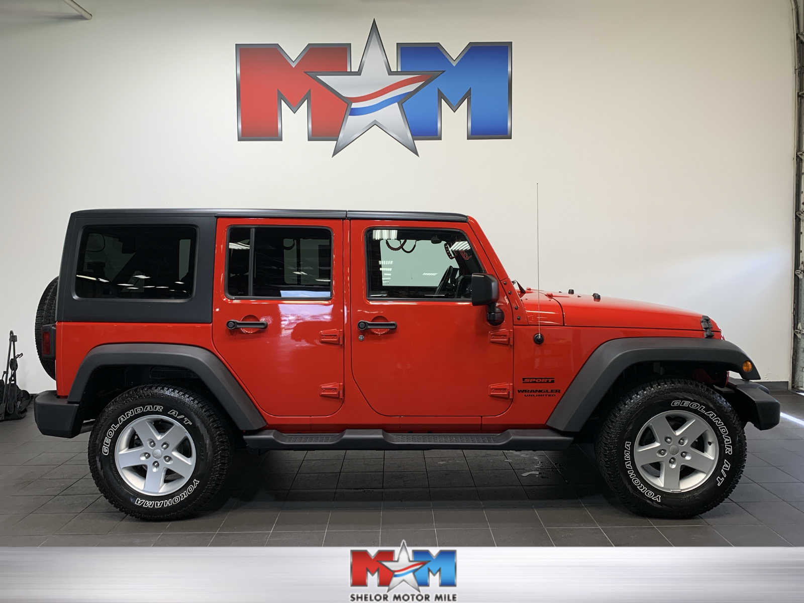 used 2017 Jeep Wrangler Unlimited car, priced at $25,489