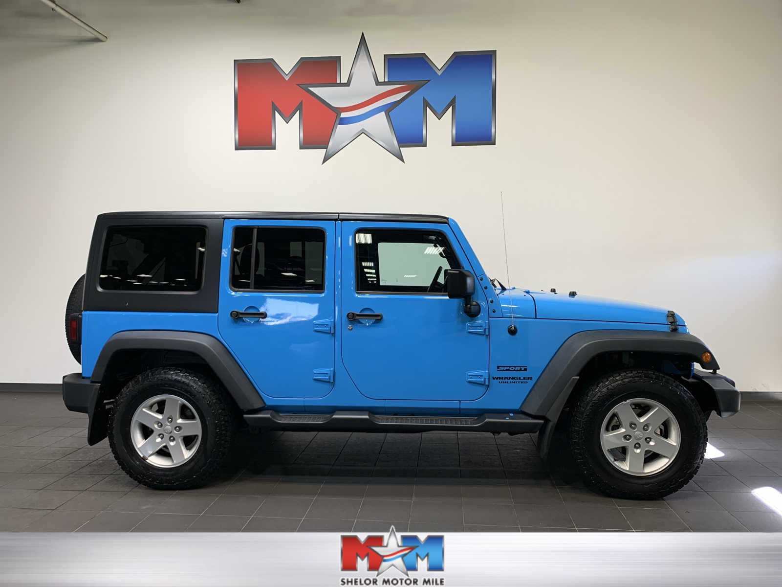 used 2017 Jeep Wrangler Unlimited car, priced at $27,489